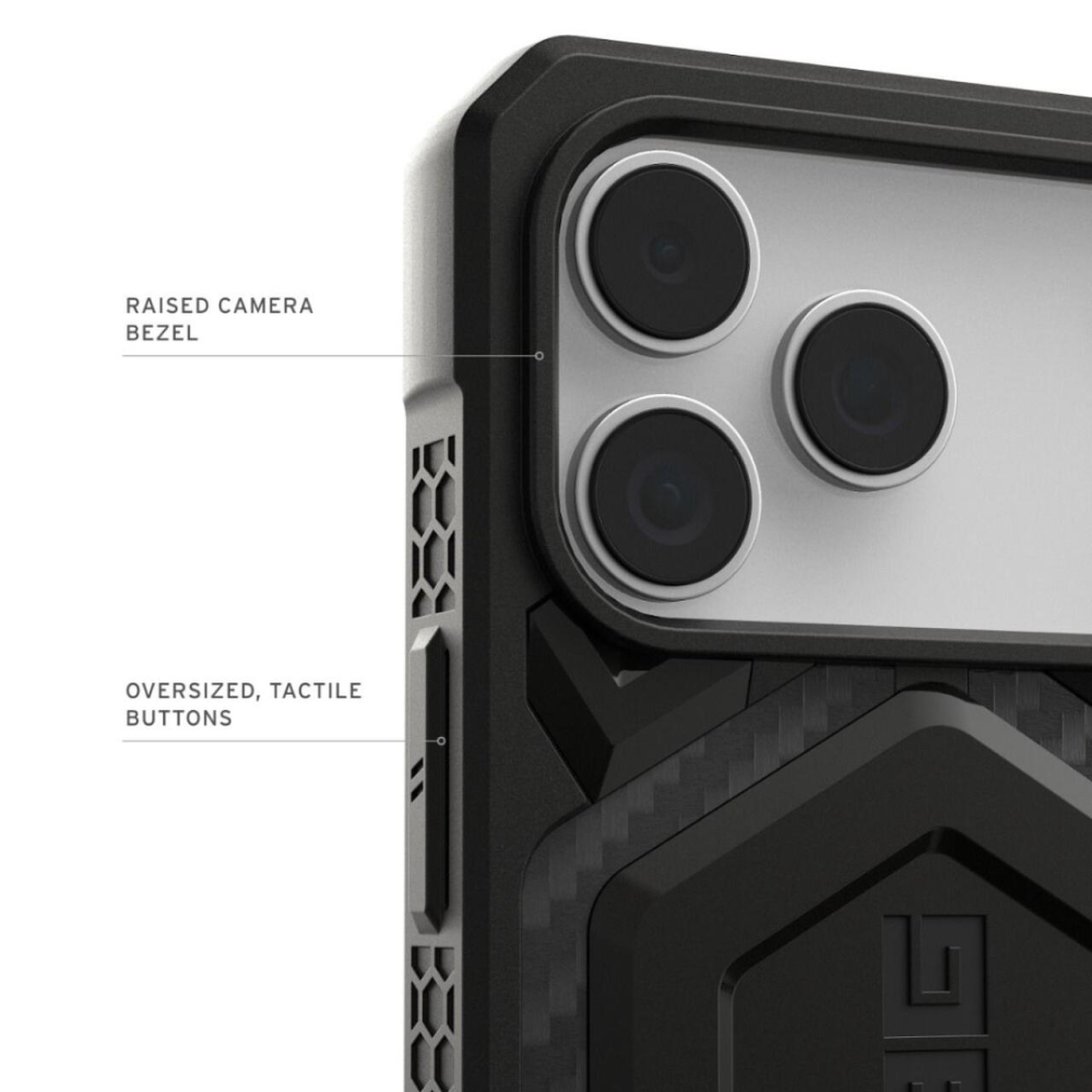 UAG Husa Monarch Pro iPhone 17 Pro Carbon Fiber [8]