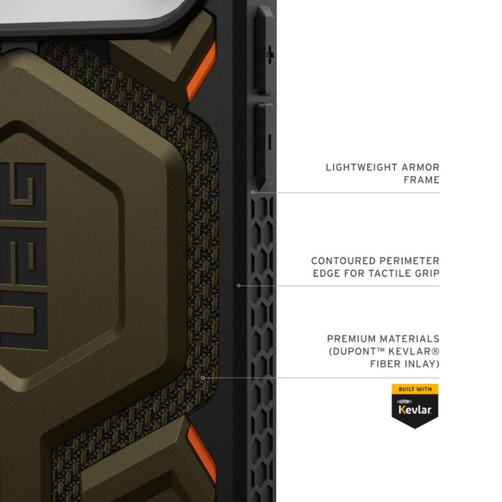 UAG Husa Monarch Pro iPhone 17 Pro Kevlar Element Green [16]