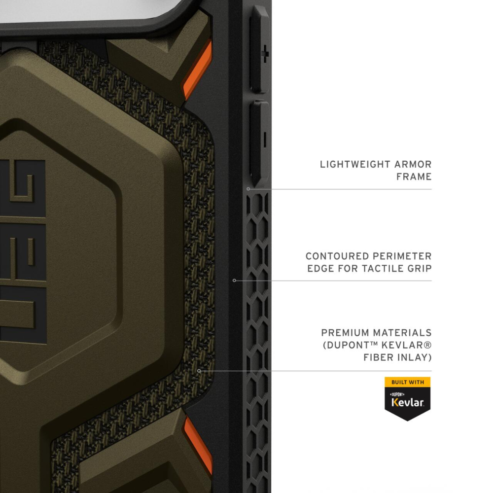 UAG Husa Monarch Pro iPhone 17 Pro Max Kevlar Element Green [11]