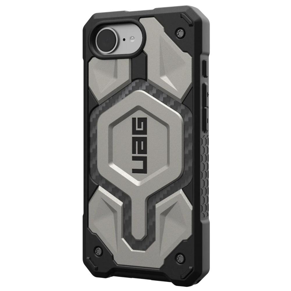 UAG Husa Monarch Pro iPhone 17e / iPhone 16e Titanium [2]
