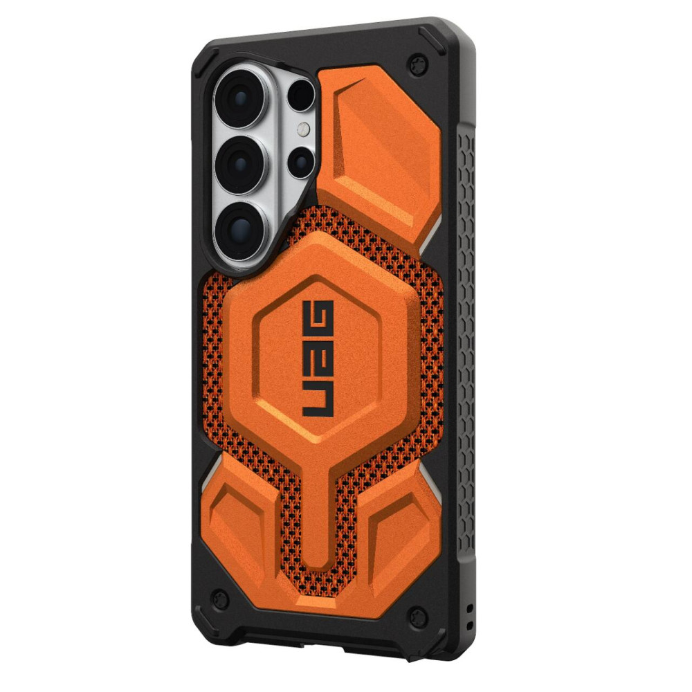 UAG Husa Monarch Pro Magnetic Samsung Galaxy S26 Ultra Kevlar Burnt Orange [10]