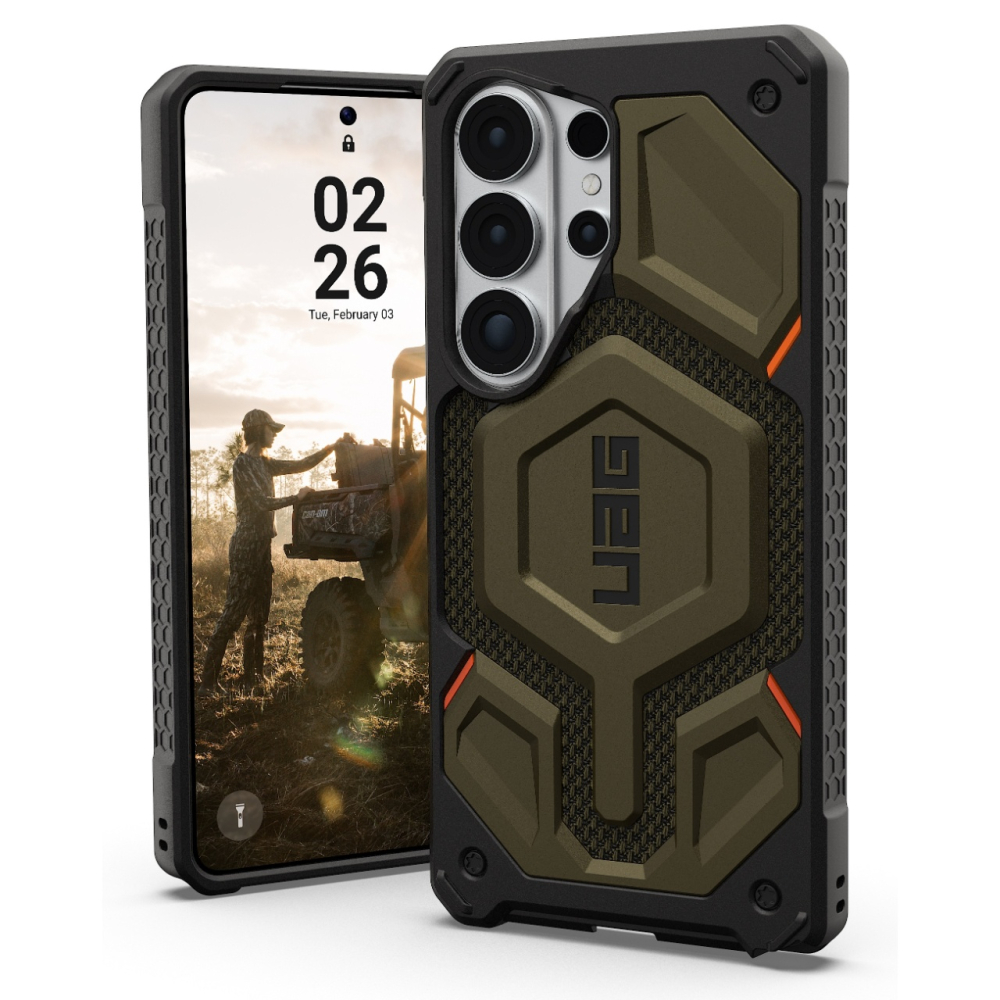 UAG Husa Monarch Pro Magnetic Samsung Galaxy S26 Ultra Kevlar Element Green [21]