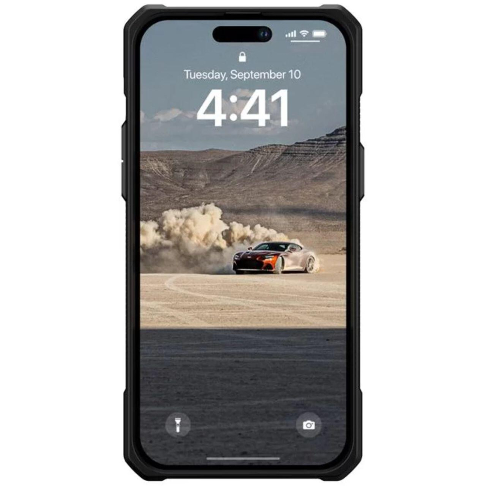 UAG Husa Monarch Series iPhone 14 Pro Max Kevlar Black, military drop tested [3]