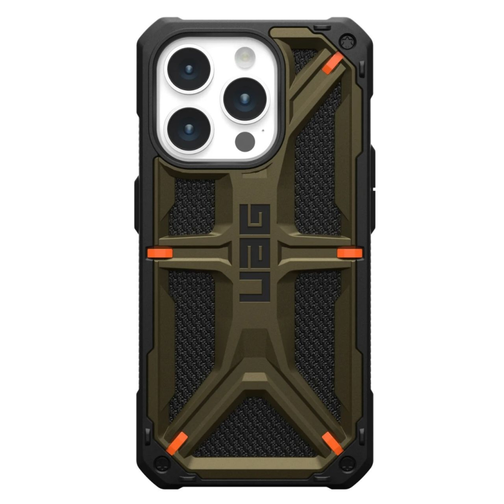 UAG Husa Monarch Series iPhone 15 Pro Max Kevlar Element Green [9]