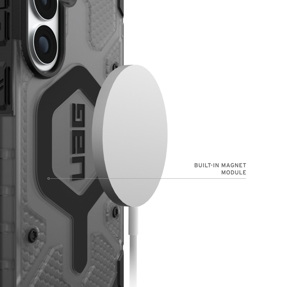 UAG Husa Pathfinder Clear Magnetic Samsung Galaxy S26 Ash/Black [18]