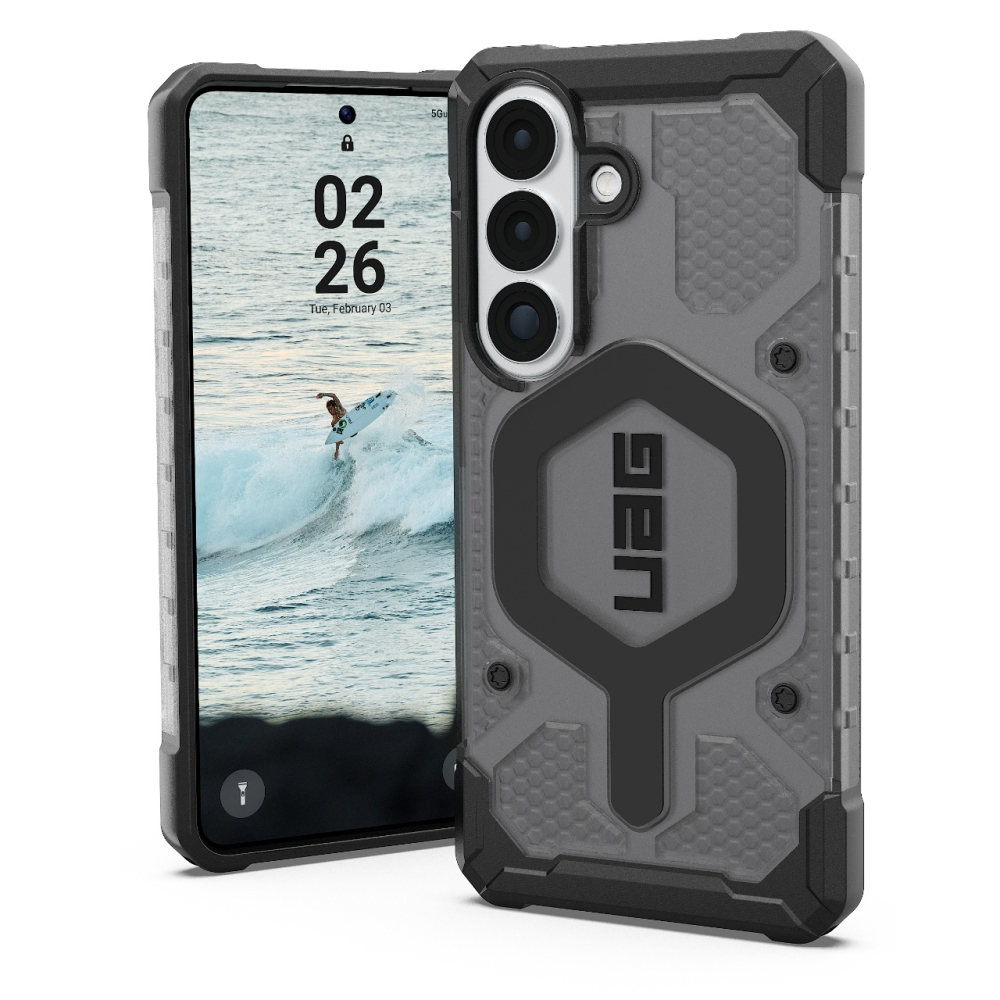 UAG Husa Pathfinder Clear Magnetic Samsung Galaxy S26 Ash/Black [19]