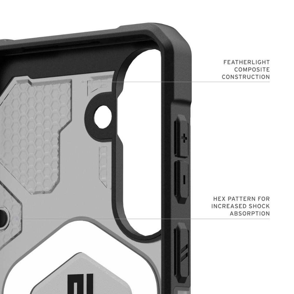 UAG Husa Pathfinder Clear Magnetic Samsung Galaxy S26 Plus Ash/Black [17]