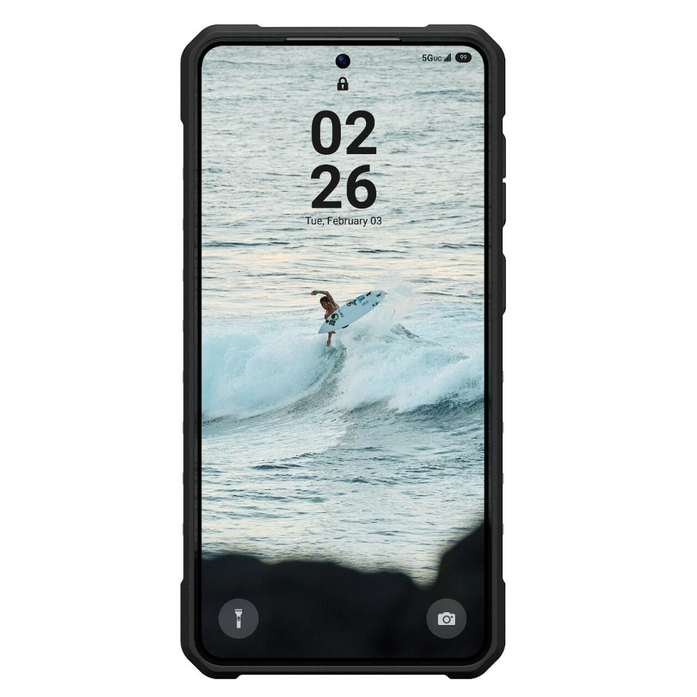 UAG Husa Pathfinder Clear Magnetic Samsung Galaxy S26 Plus Ash/Black [6]