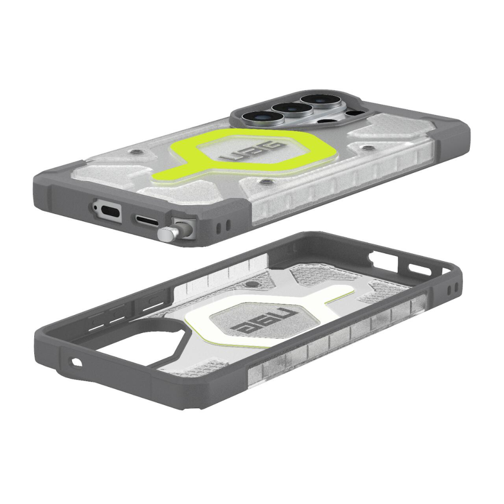 UAG Husa Pathfinder Clear Magnetic Samsung Galaxy S26 Ultra Active Neon Lanyard [2]
