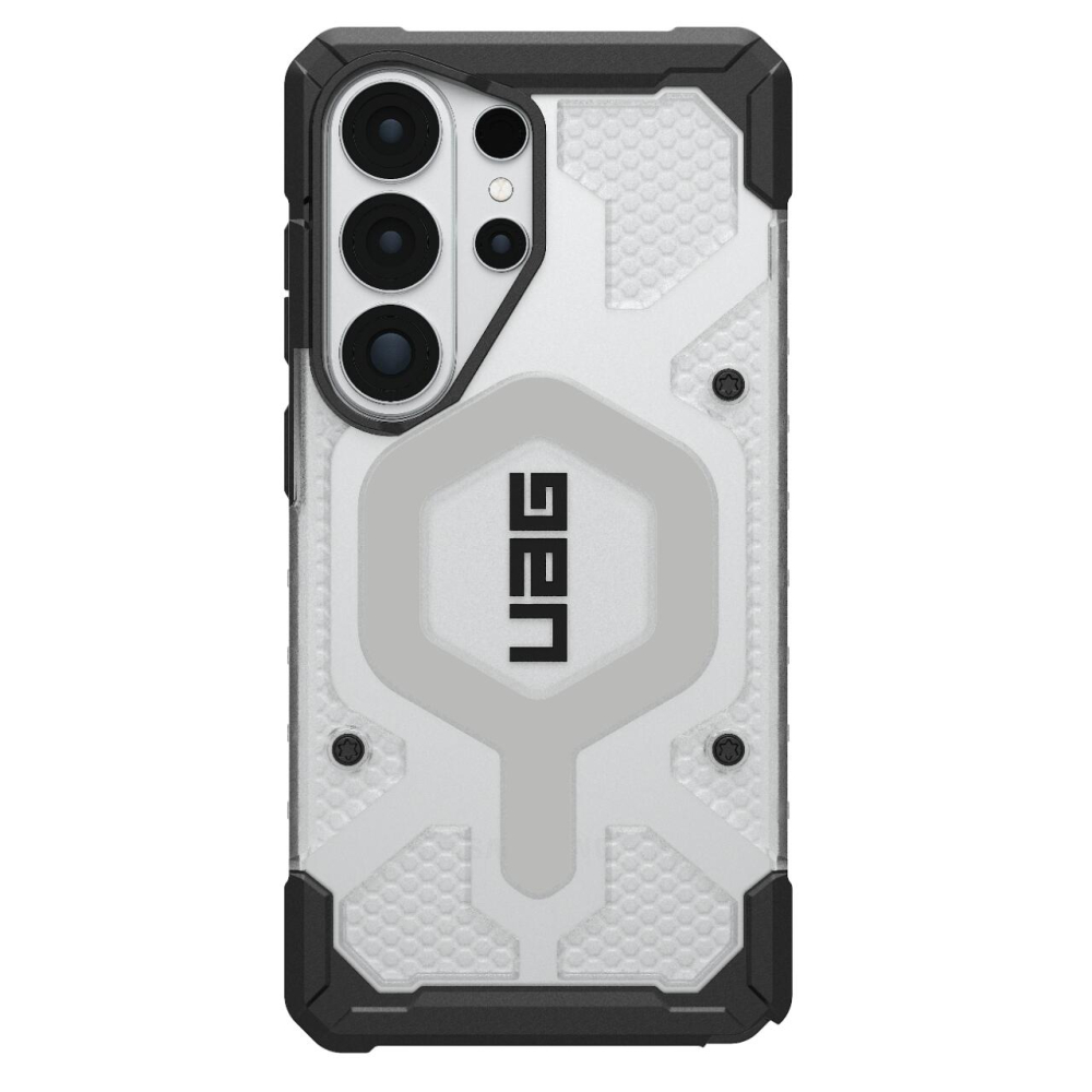 UAG Husa Pathfinder Clear Magnetic Samsung Galaxy S26 Ultra Ice Silver [13]