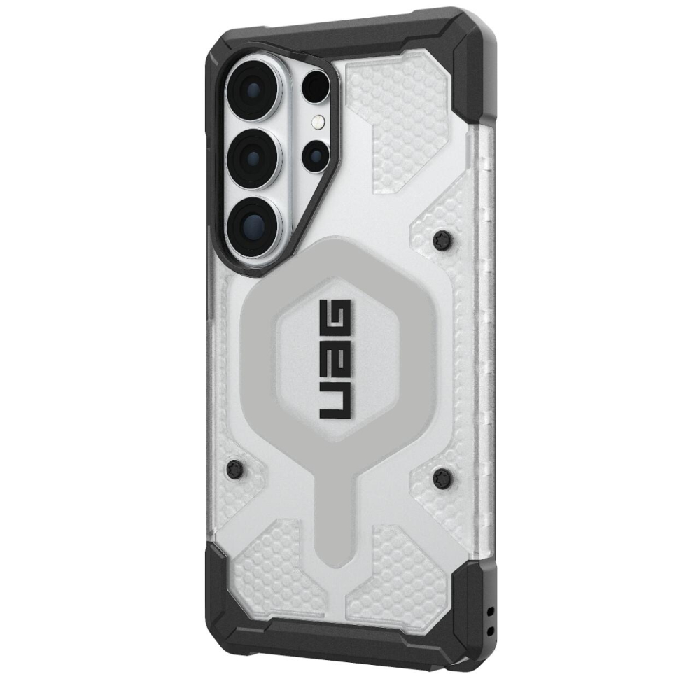 UAG Husa Pathfinder Clear Magnetic Samsung Galaxy S26 Ultra Ice Silver [14]