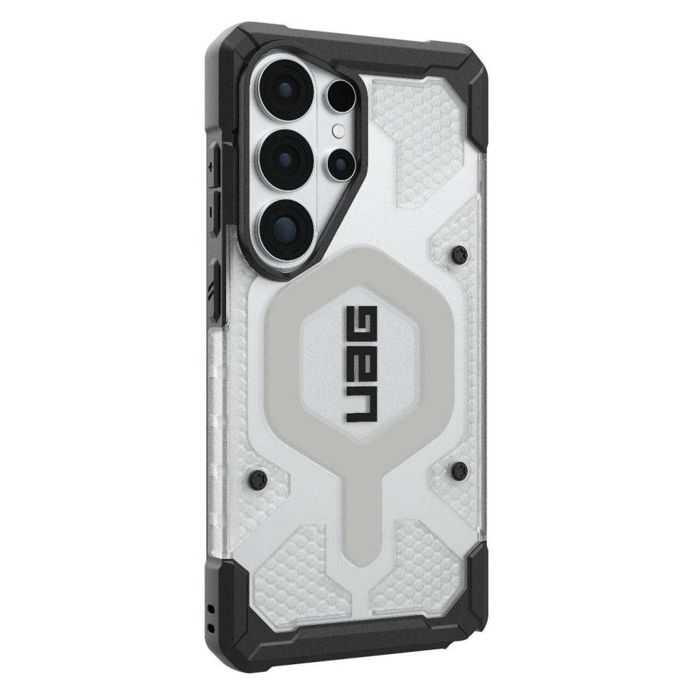 UAG Husa Pathfinder Clear Magnetic Samsung Galaxy S26 Ultra Ice Silver [15]
