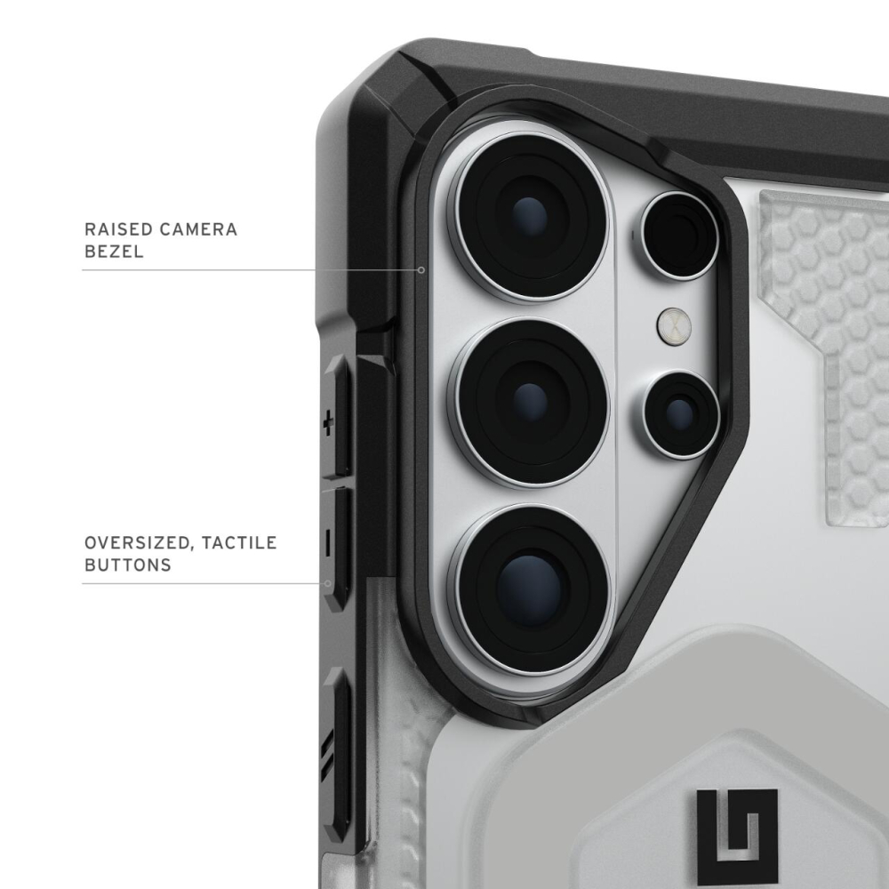 UAG Husa Pathfinder Clear Magnetic Samsung Galaxy S26 Ultra Ice Silver [5]