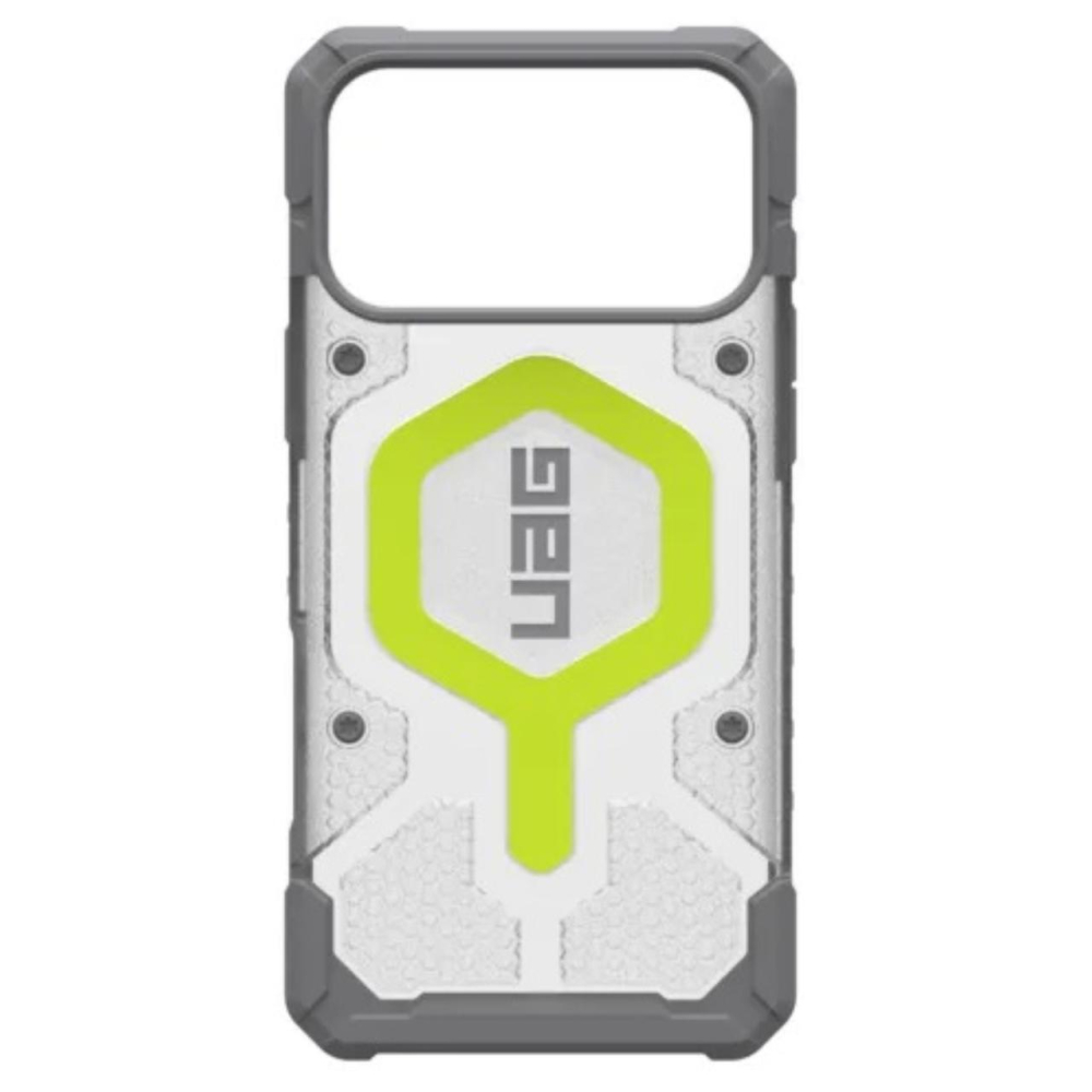 UAG Husa Pathfinder Clear MagSafe iPhone 17 Pro Active Neon Glow [4]