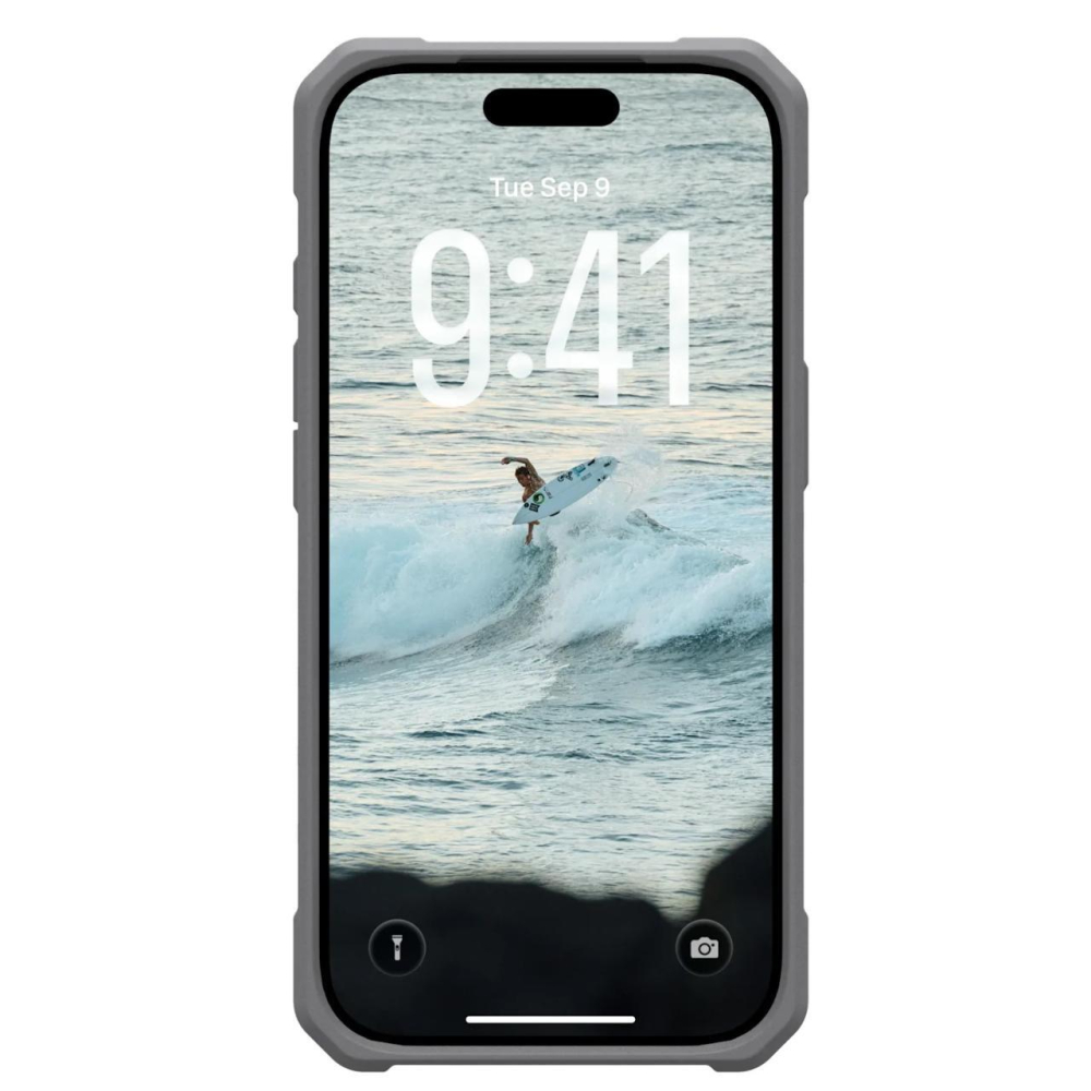 UAG Husa Pathfinder Clear MagSafe iPhone 17 Pro Active Neon Glow [3]