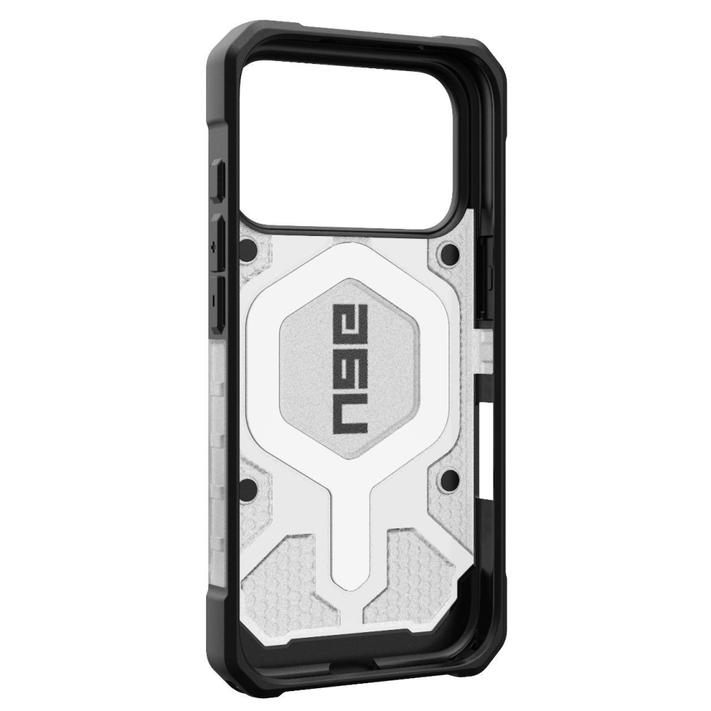 UAG Husa Pathfinder Clear MagSafe iPhone 17 Pro Max Ice Silver [2]