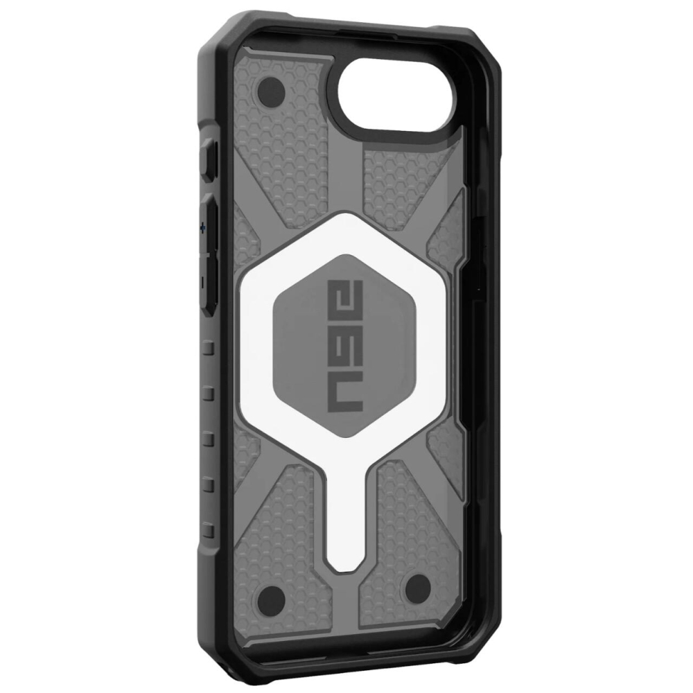 UAG Husa Pathfinder Clear MagSafe iPhone 17e / iPhone 16e Ash [10]