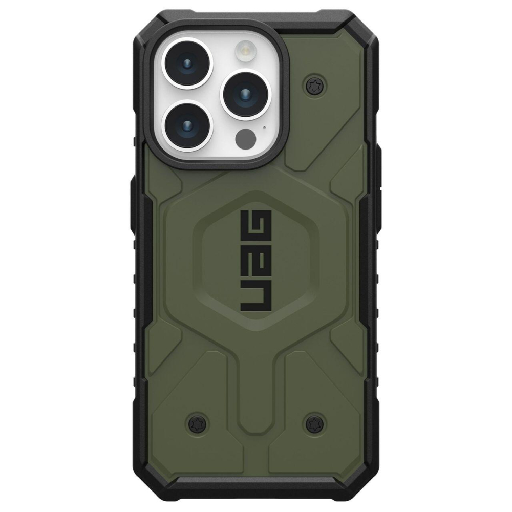 UAG Husa Pathfinder Magsafe iPhone 15 Pro Olive Drab [3]