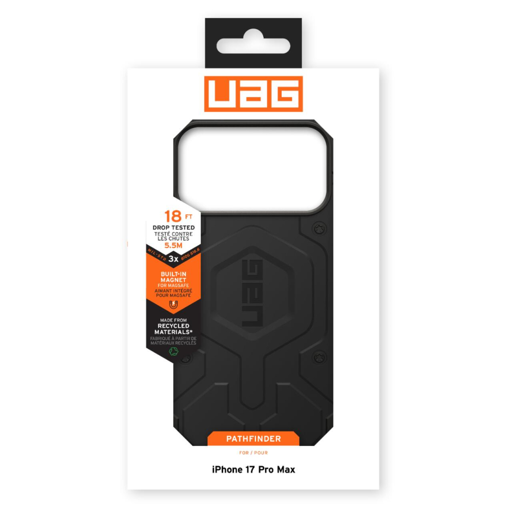 UAG Husa Pathfinder Magsafe iPhone 17 Pro Max Black [14]