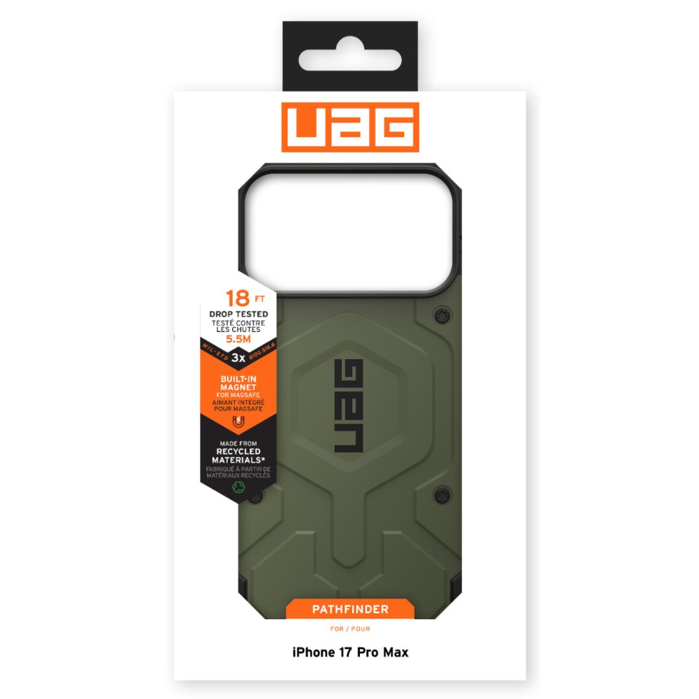 UAG Husa Pathfinder Magsafe iPhone 17 Pro Max Olive [19]