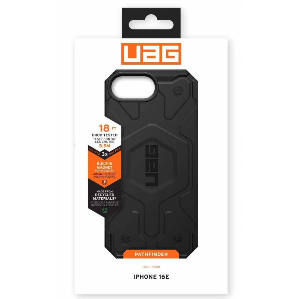 UAG Husa Pathfinder Magsafe  iPhone 17e / iPhone 16e Black [10]