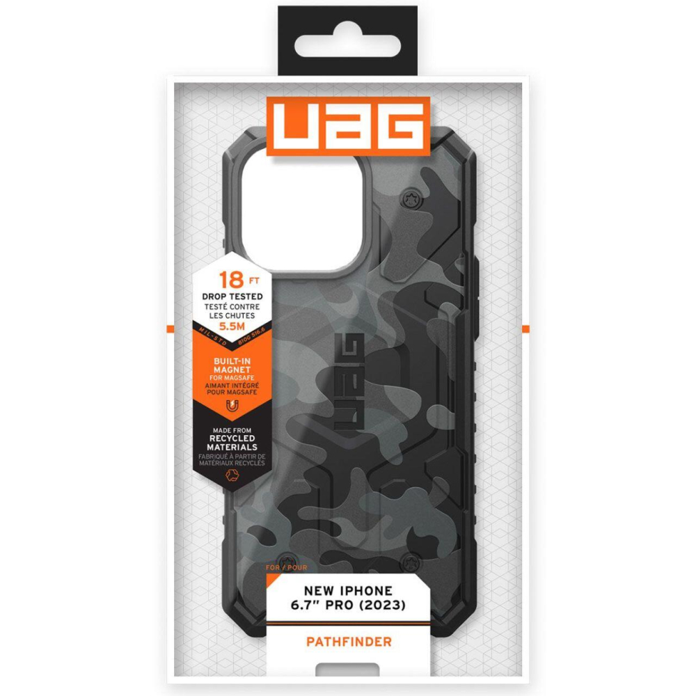 UAG Husa Pathfinder SE Series iPhone 15 Pro Max Midnight Camo [8]