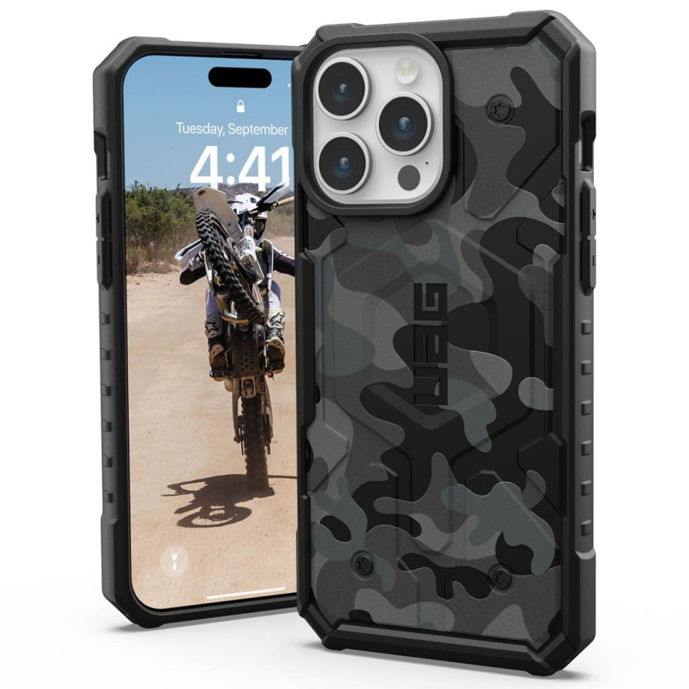 UAG Husa Pathfinder SE Series iPhone 15 Pro Midnight Camo [8]