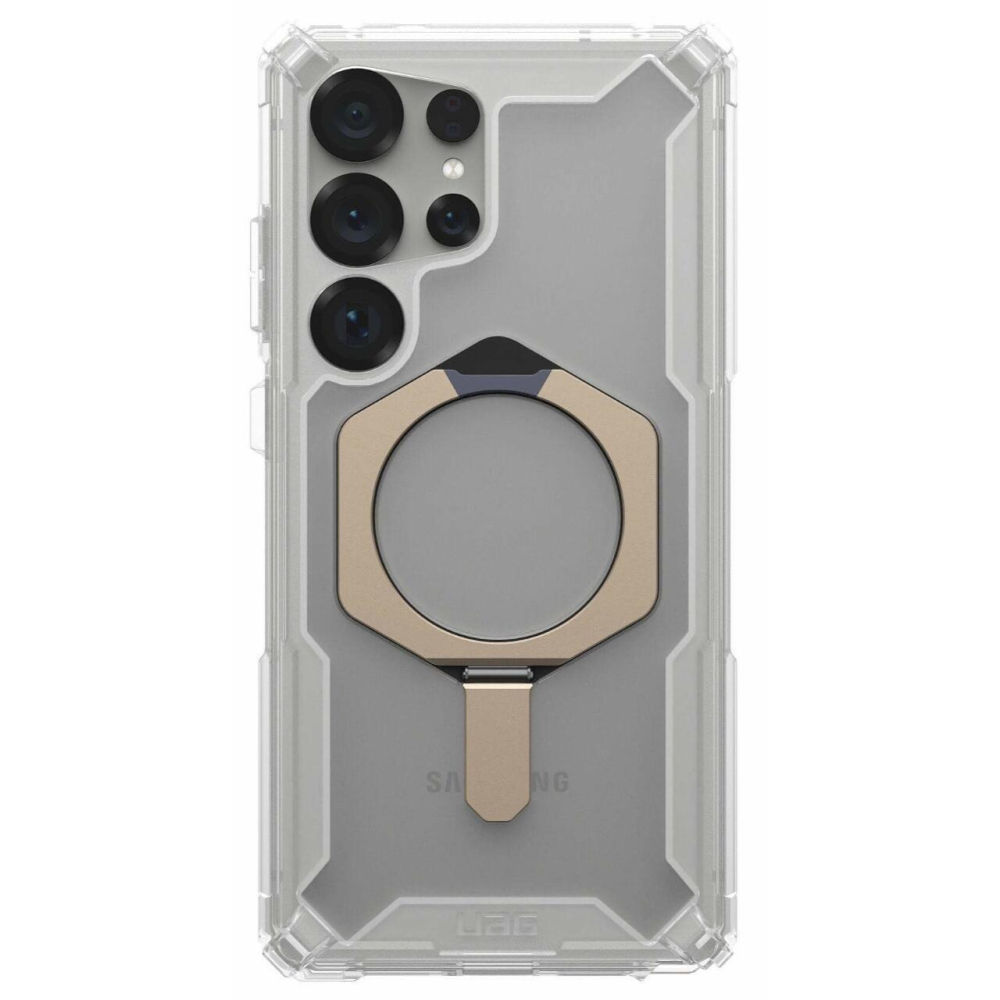 UAG Husa Plasma XTE Magnetic Samsung Galaxy S25 Ultra Clear Titanium [2]