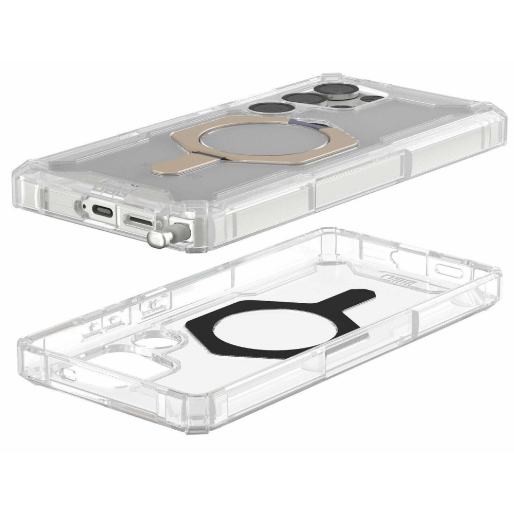 UAG Husa Plasma XTE Magnetic Samsung Galaxy S25 Ultra Clear Titanium [9]