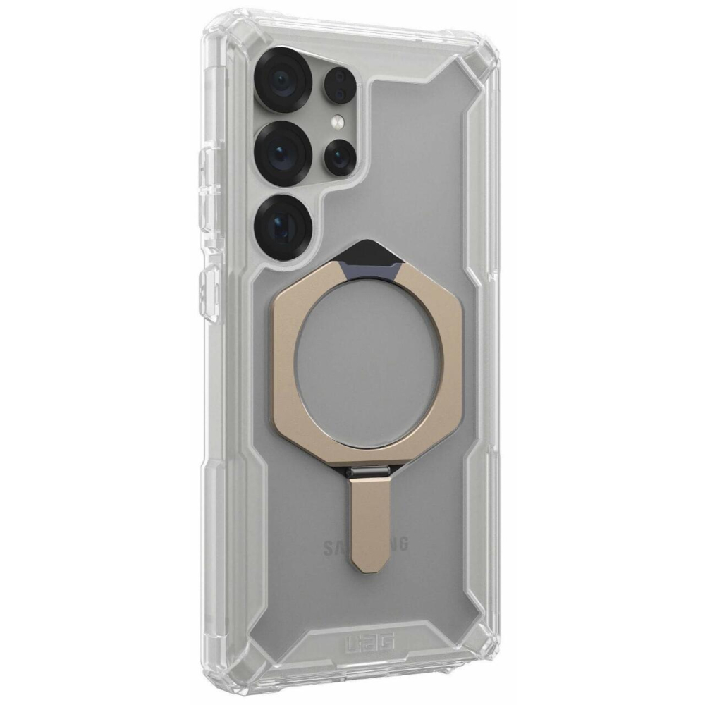 UAG Husa Plasma XTE Magnetic Samsung Galaxy S25 Ultra Clear Titanium [3]