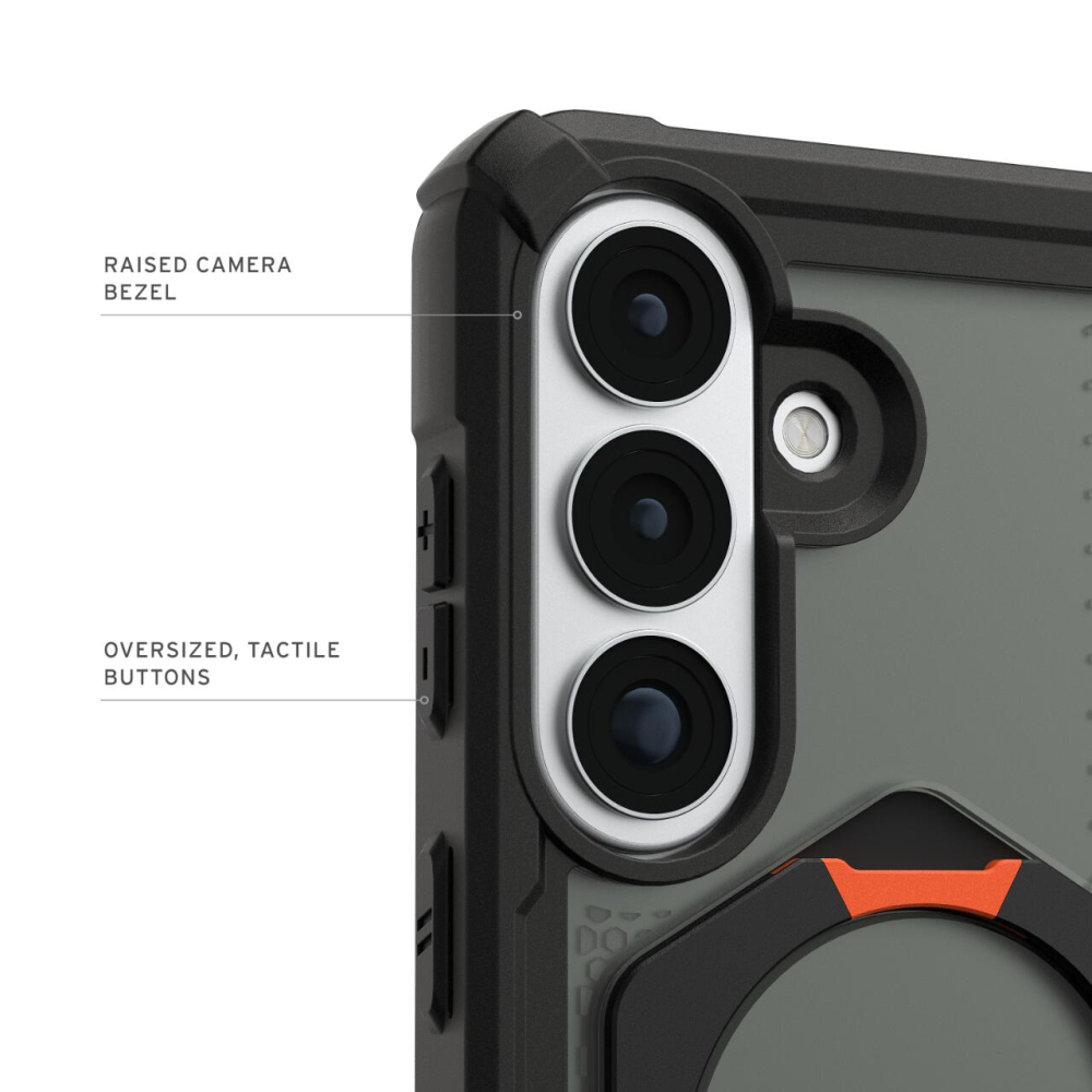 UAG Husa Plasma XTE Magnetic Samsung Galaxy S26 Plus Black / Orange [15]
