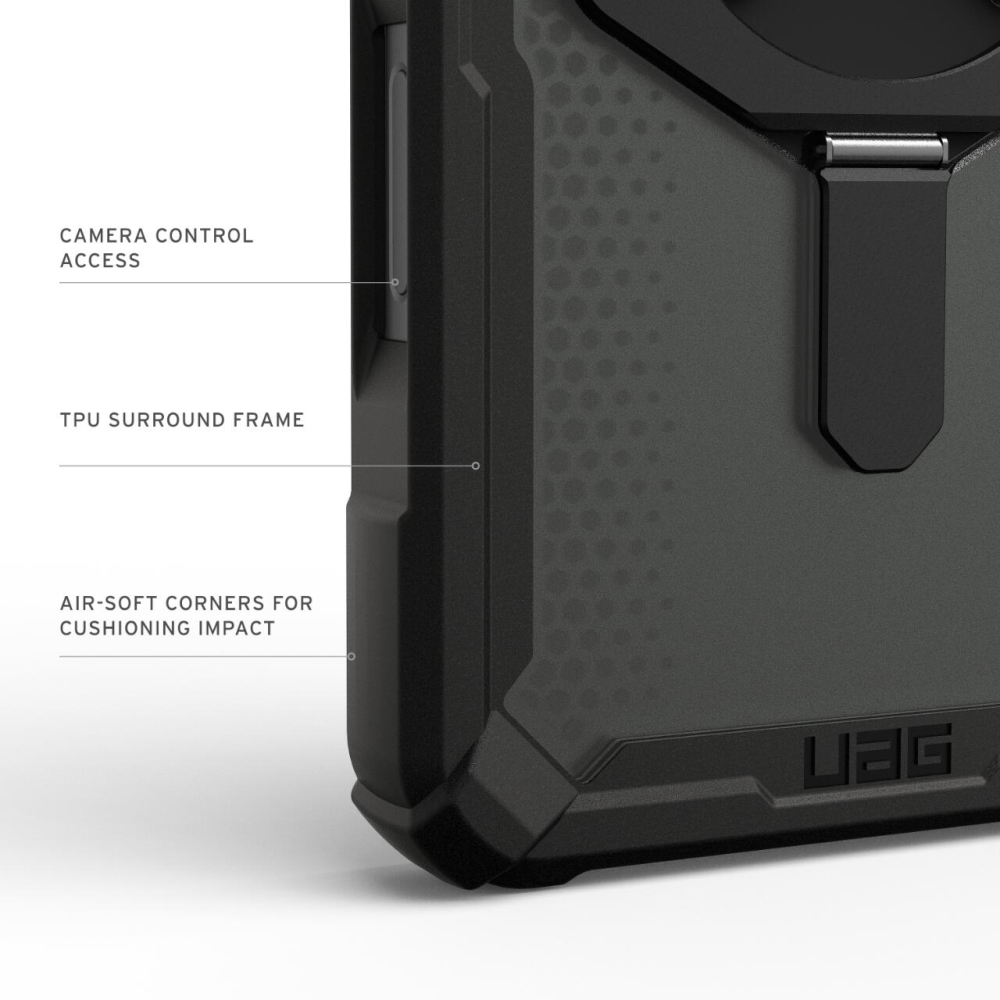 UAG Husa Plasma XTE MagSafe iPhone 17 Pro Max Black/Pop Orange [16]