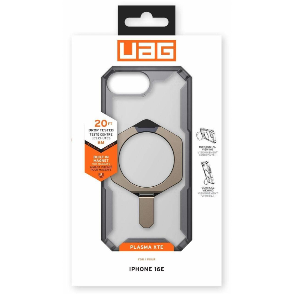 UAG Husa Plasma XTE MagSafe  iPhone 17e / iPhone 16e Ash Titanium [11]