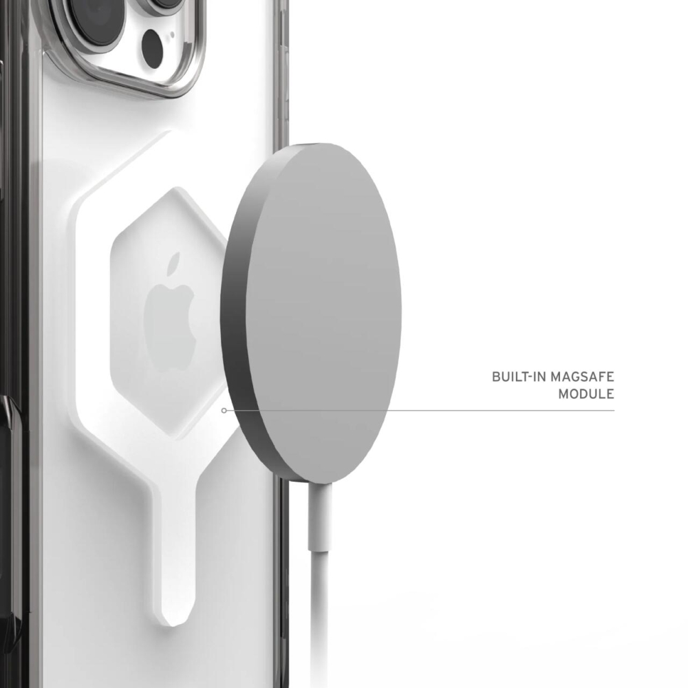 UAG Husa Plyo Magsafe iPhone 16 Pro Max Ash/White [11]
