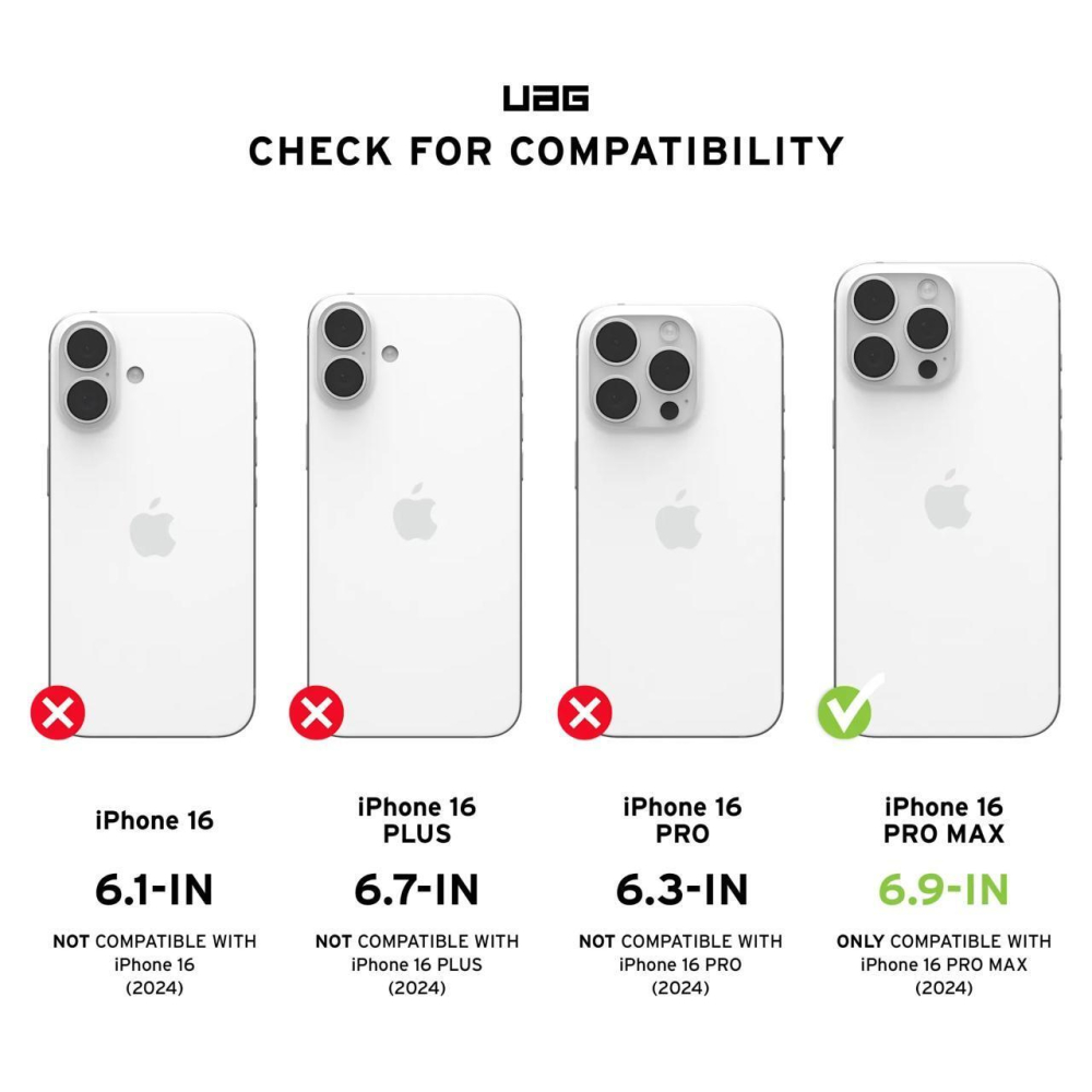 UAG Husa Plyo Magsafe iPhone 16 Pro Max Blue Ombre [7]