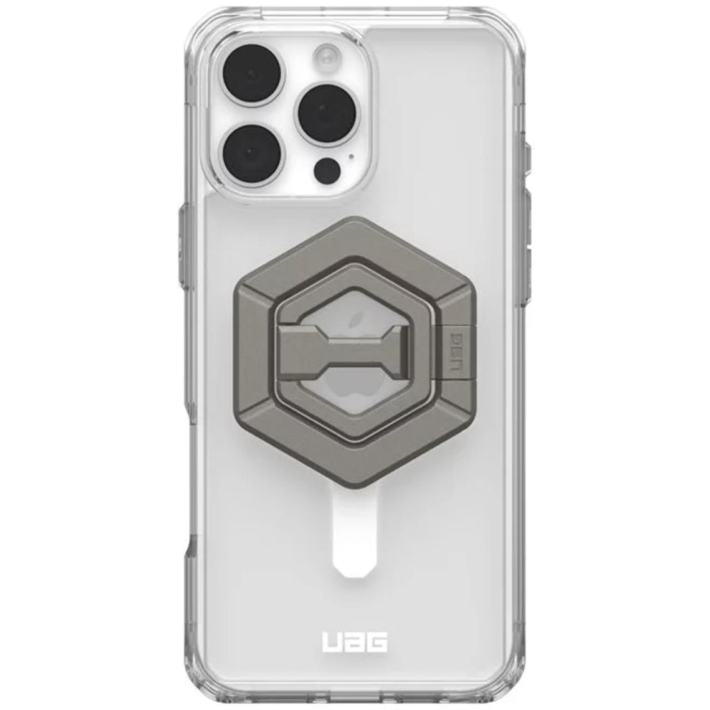 UAG Husa Plyo Magsafe iPhone 16 Pro Max Ice White Titanium Stand [5]