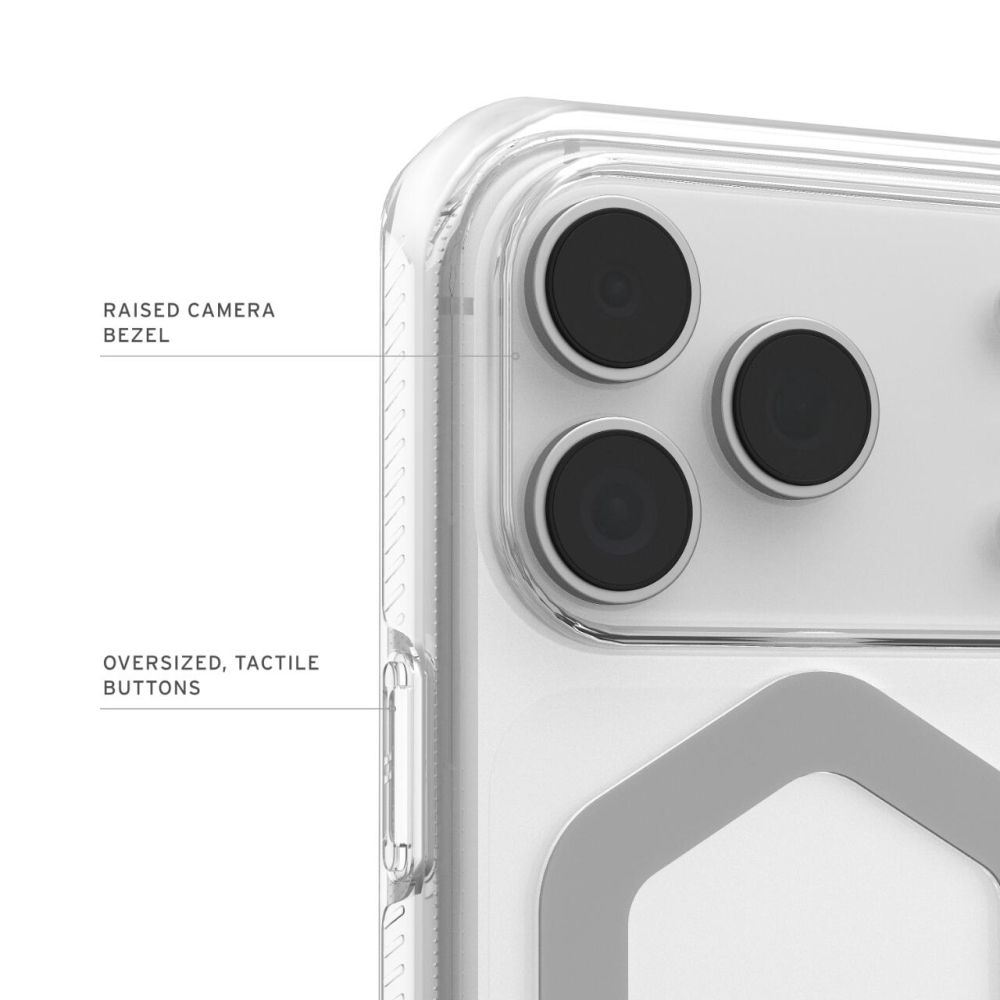 UAG Husa Plyo Magsafe iPhone 17 Pro Ice Silver [8]
