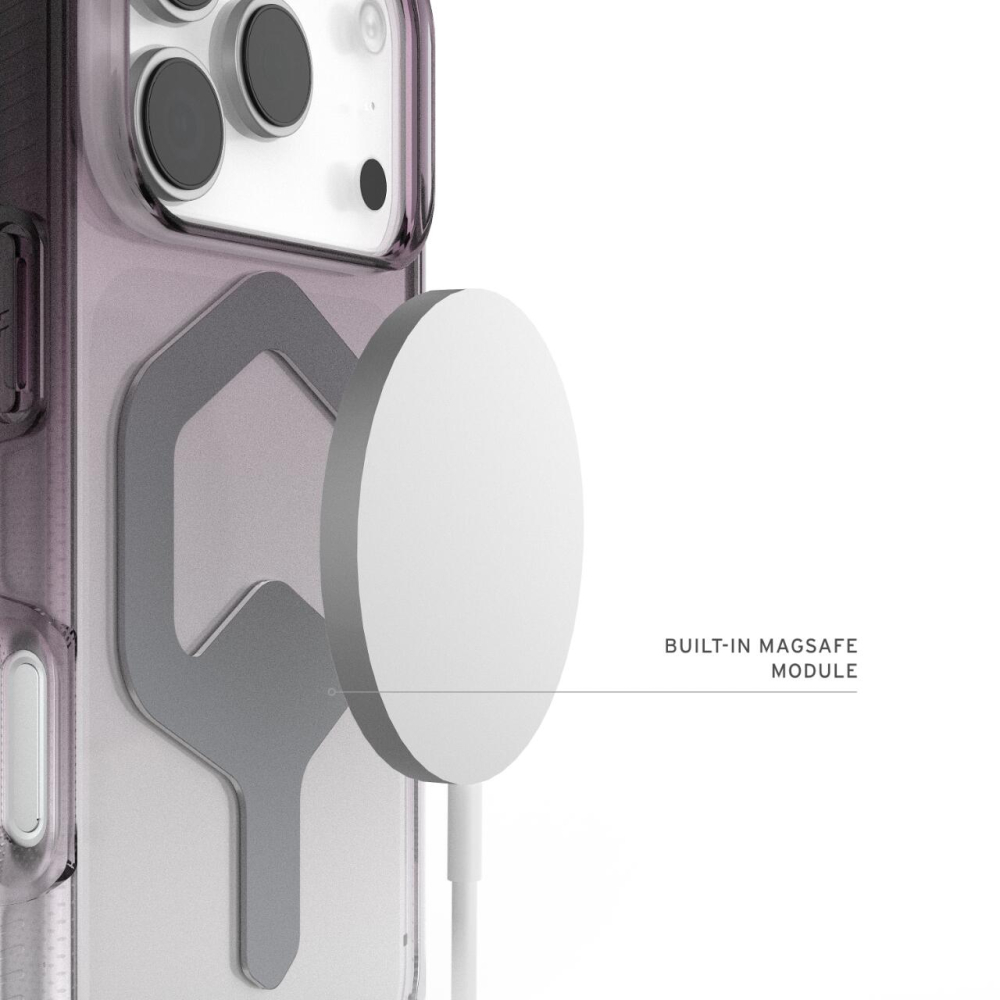 UAG Husa Plyo Magsafe iPhone 17 Pro Max Black Clear Ombre [17]
