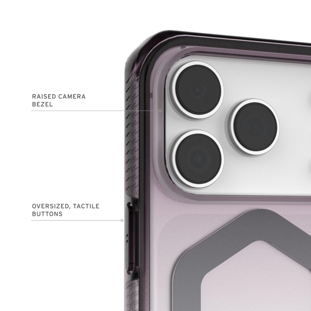 UAG Husa Plyo Magsafe iPhone 17 Pro Max Black Clear Ombre [13]