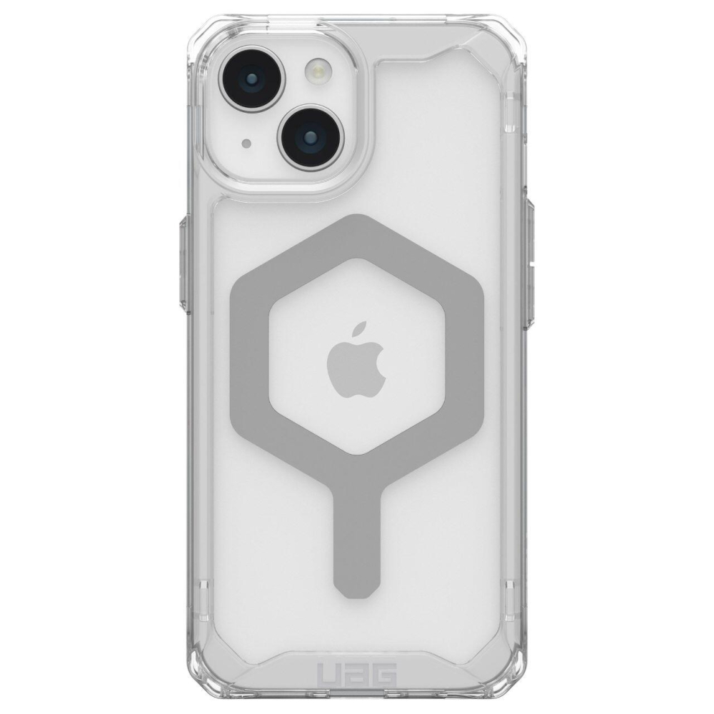 UAG Husa Plyo MagSafe Series iPhone 15 Plus Ice Silver [3]