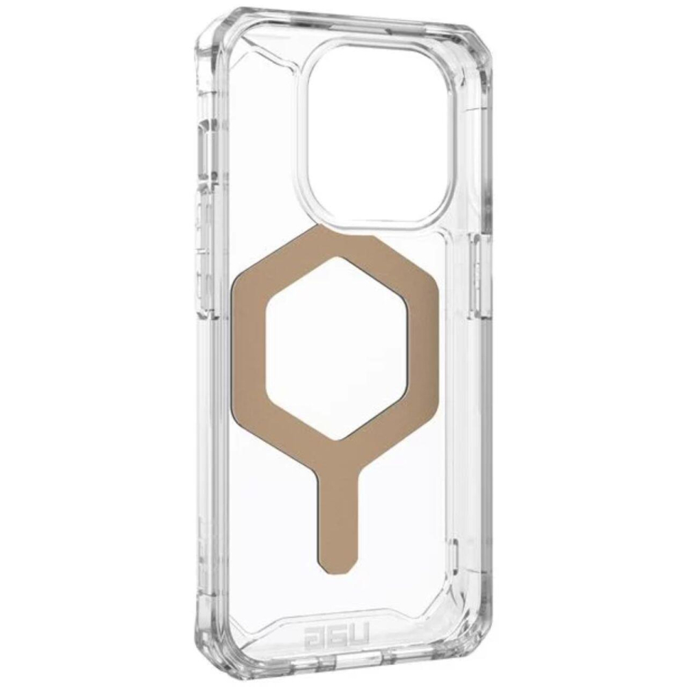 UAG Husa Plyo MagSafe Series iPhone 15 Pro Ice Gold [7]