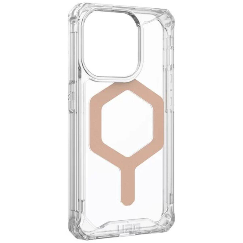 UAG Husa Plyo MagSafe Series iPhone 15 Pro Ice Rose Gold [9]