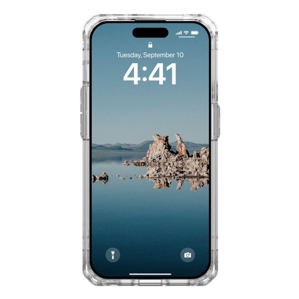 UAG Husa Plyo MagSafe Series iPhone 15 Pro Ice White [7]