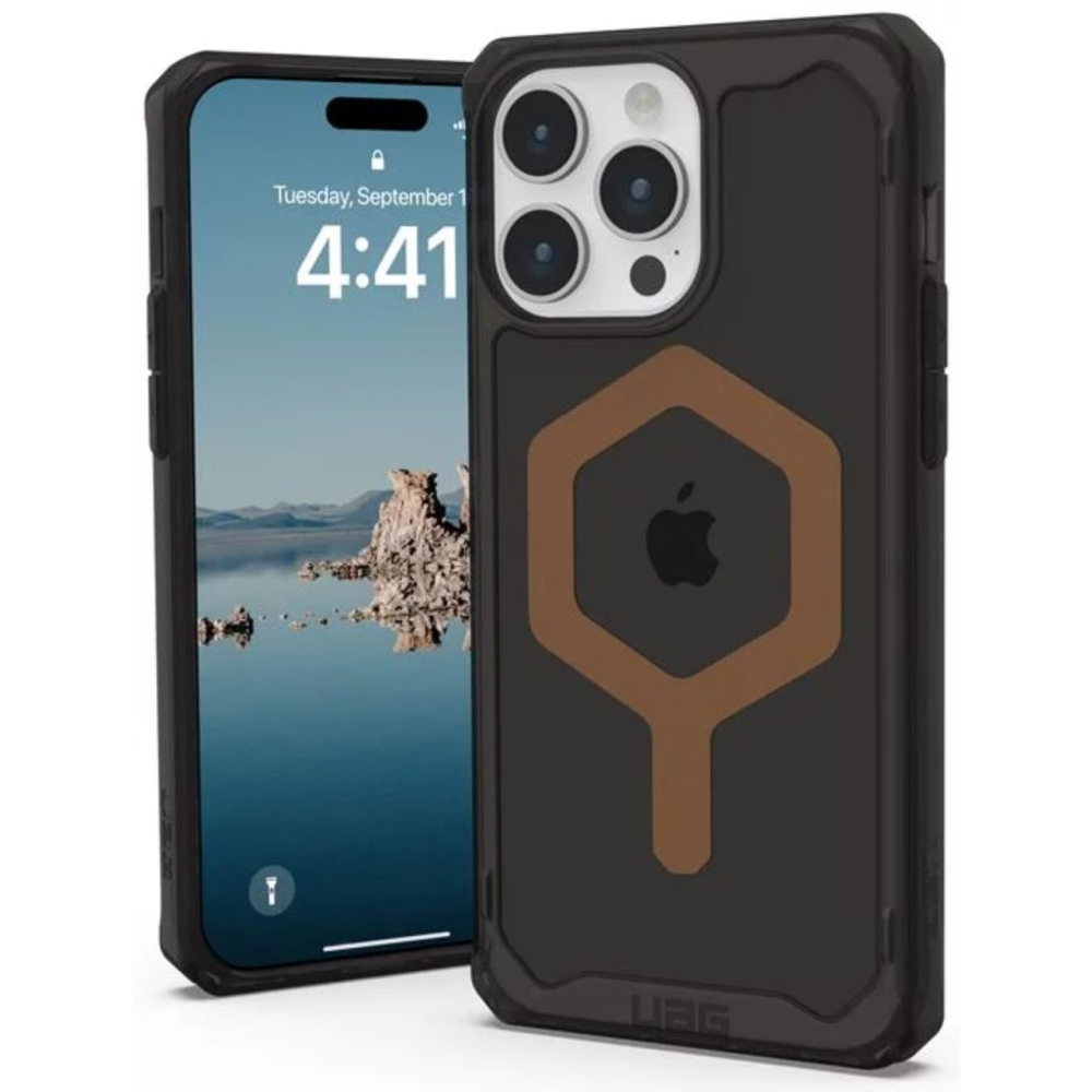 UAG Husa Plyo MagSafe Series iPhone 15 Pro Max Black Bronze [13]