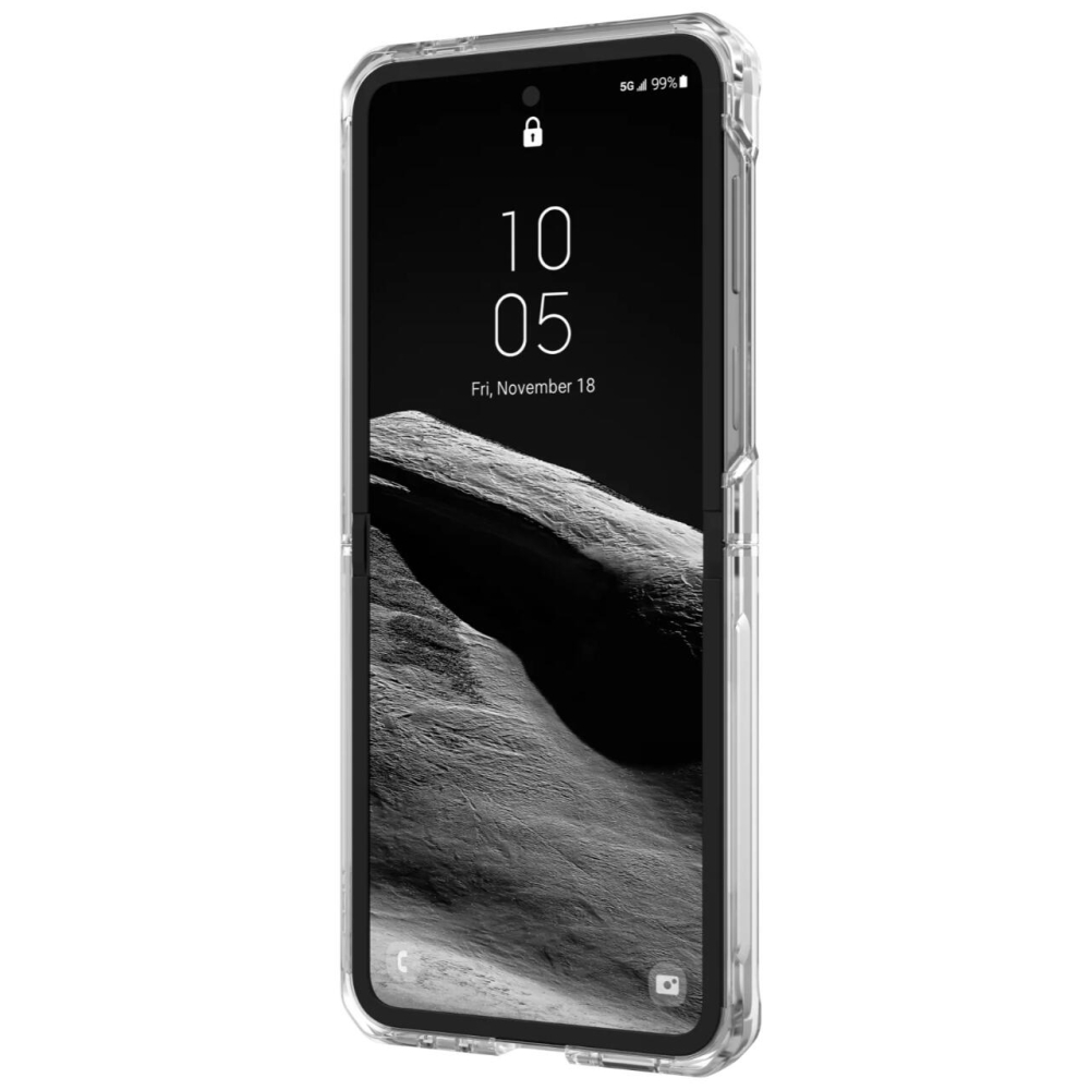 UAG Husa Plyo Pro Magsafe Samsung Galaxy Z Flip6 Ice Silver [6]