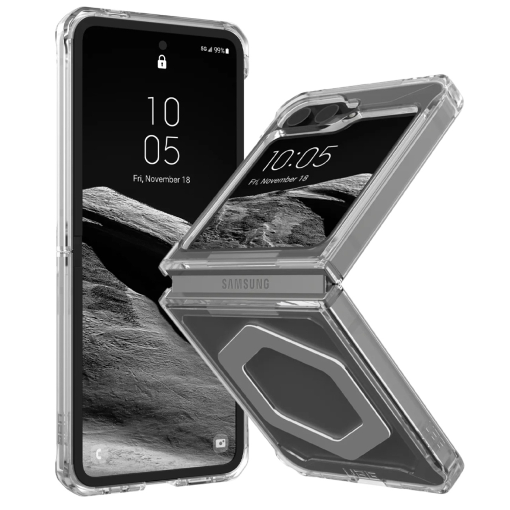 UAG Husa Plyo Pro Magsafe Samsung Galaxy Z Flip6 Ice Silver [12]