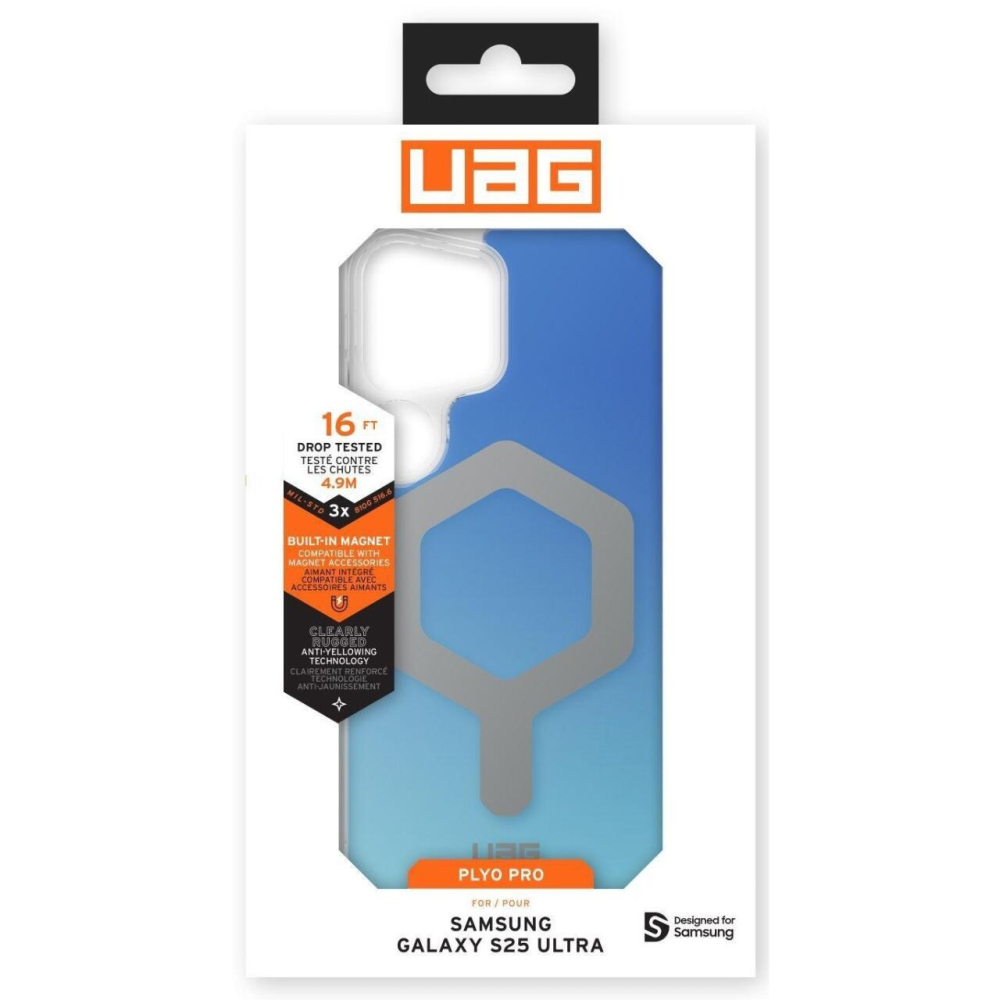 UAG Husa Plyo Pro Samsung Galaxy S25 Ultra Blue Ombre [10]