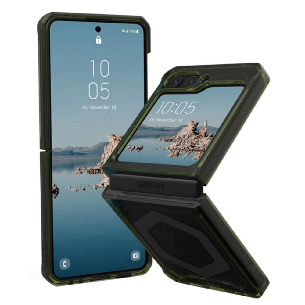 UAG Husa Plyo Pro Samsung Galaxy Z Flip5 Olive / Space Grey [9]