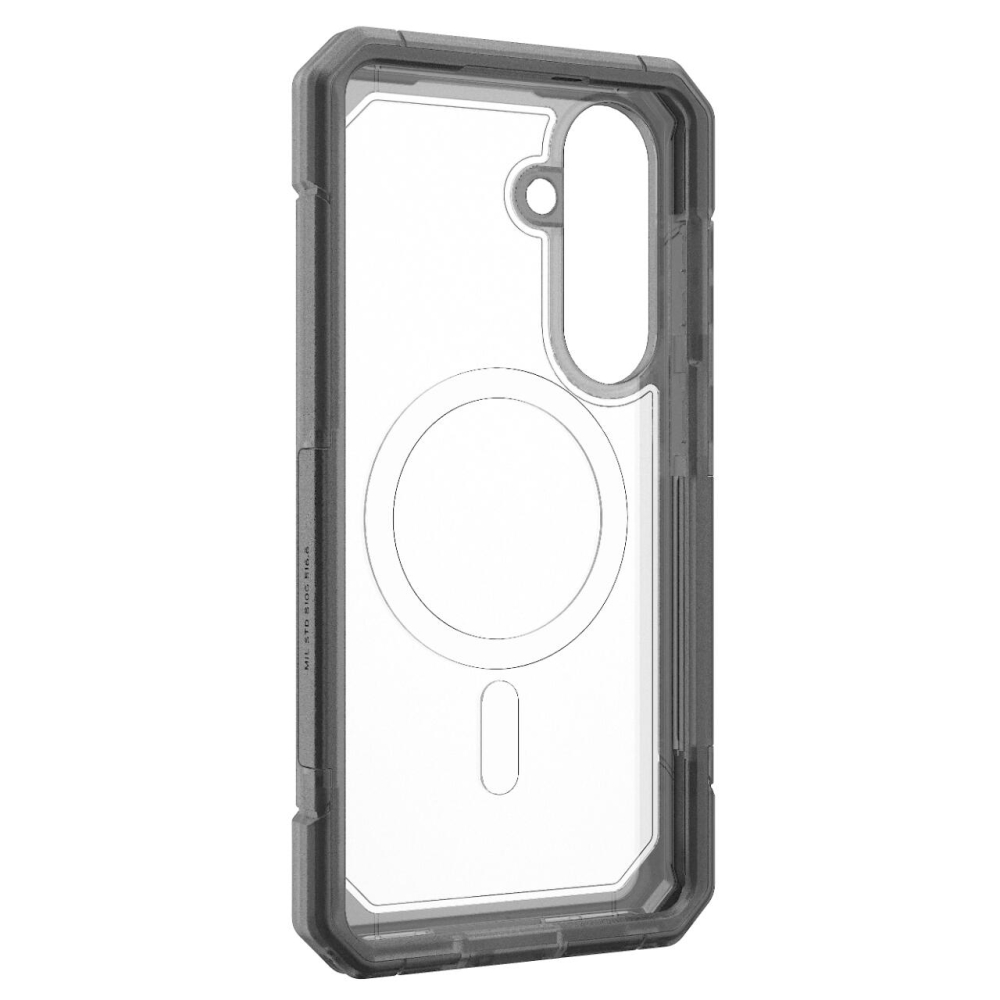 UAG Husa Trooper Magnetic Samsung Galaxy S26 Plus Clear/Ash (2 parti: spate + protectie margini) [12]