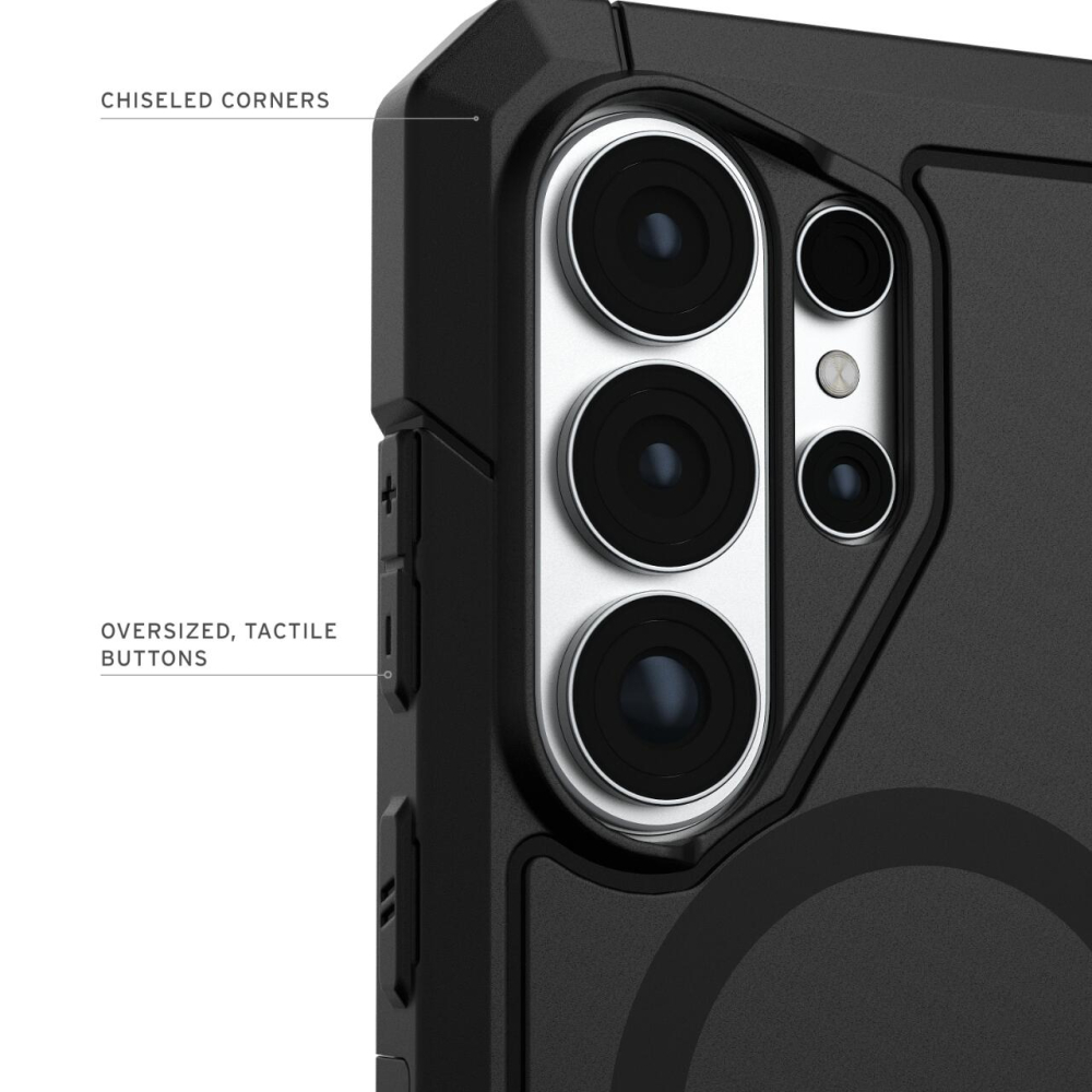UAG Husa Trooper Magnetic Samsung Galaxy S26 Ultra Black (2 parti: spate + protectie margini) [7]